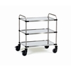 Stainless steel trolley 5019 - 150 kg, 3 shelves